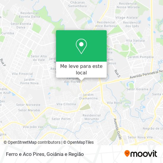 Ferro e Aco Pires mapa