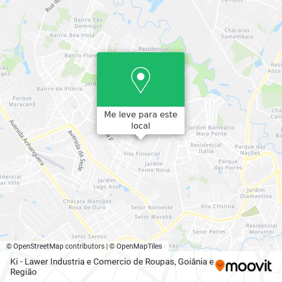 Ki - Lawer Industria e Comercio de Roupas mapa