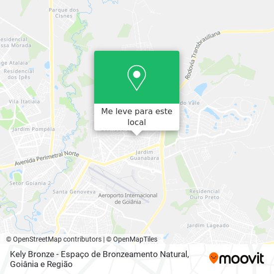 Kely Bronze - Espaço de Bronzeamento Natural mapa