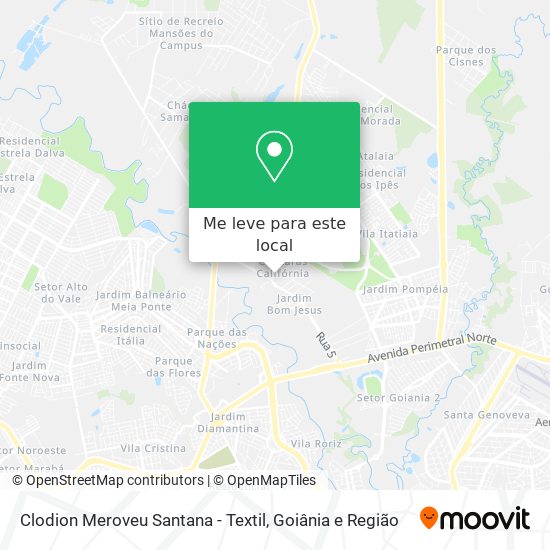 Clodion Meroveu Santana - Textil mapa
