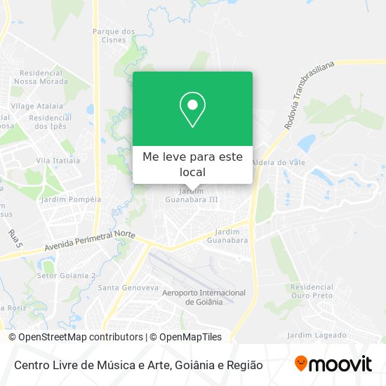 Centro Livre de Música e Arte mapa