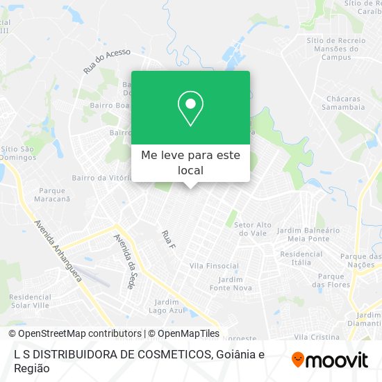 L S DISTRIBUIDORA DE COSMETICOS mapa