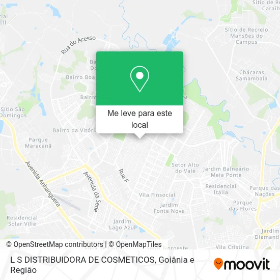 L S DISTRIBUIDORA DE COSMETICOS mapa