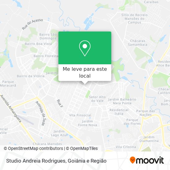 Studio Andreia Rodrigues mapa
