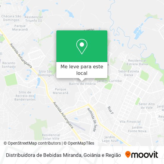 Distribuidora de Bebidas Miranda mapa