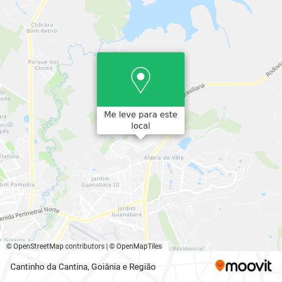Cantinho da Cantina mapa