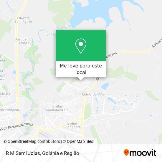 R M Semi Joias mapa