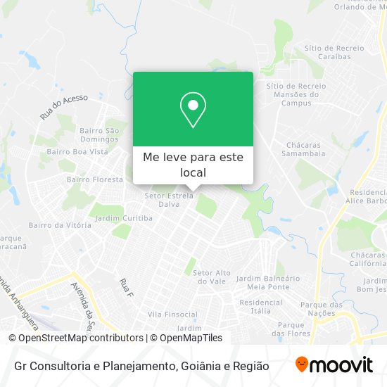 Gr Consultoria e Planejamento mapa