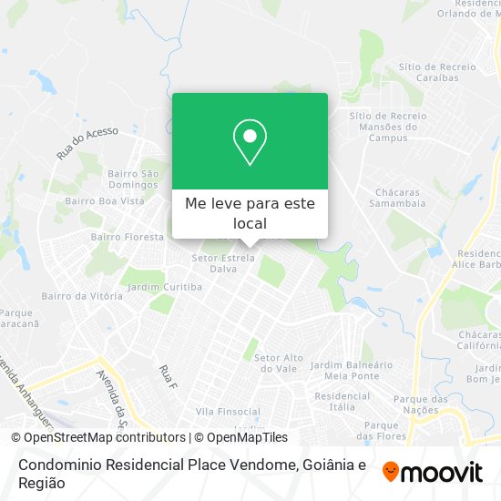 Condominio Residencial Place Vendome mapa