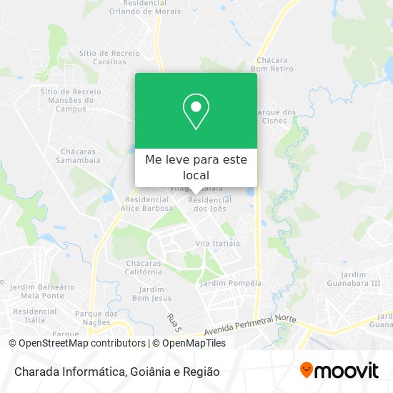 Charada Informática mapa