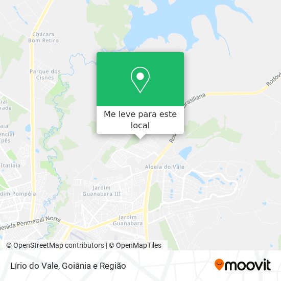 Lírio do Vale mapa
