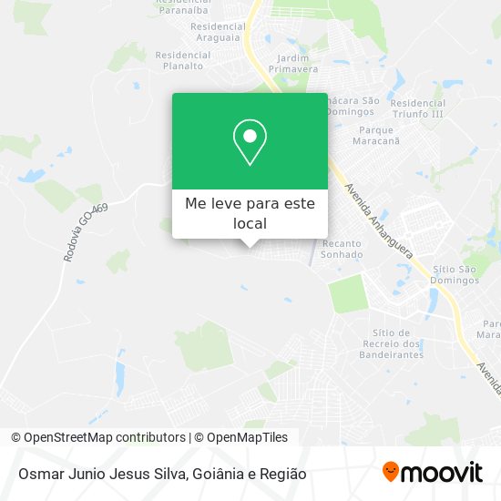 Osmar Junio Jesus Silva mapa