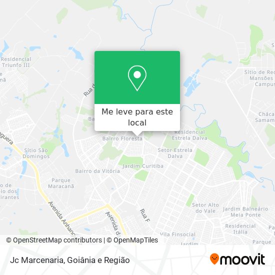 Jc Marcenaria mapa