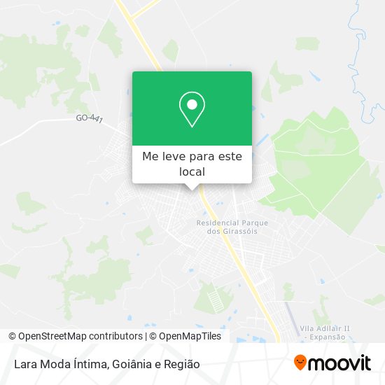 Lara Moda Íntima mapa