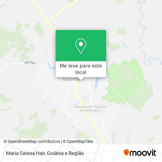 Maria Ceissa Hair mapa