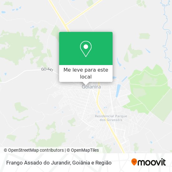 Frango Assado do Jurandir mapa