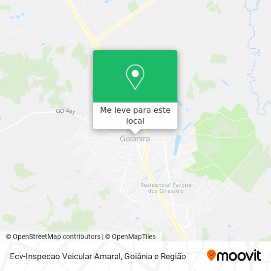 Ecv-Inspecao Veicular Amaral mapa