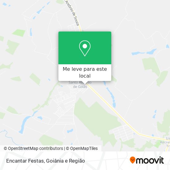 Encantar Festas mapa