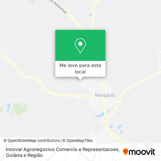 Innovar Agronegocios Comercio e Representacoes mapa