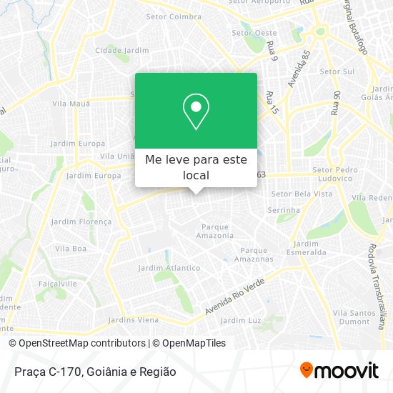 Praça C-170 mapa