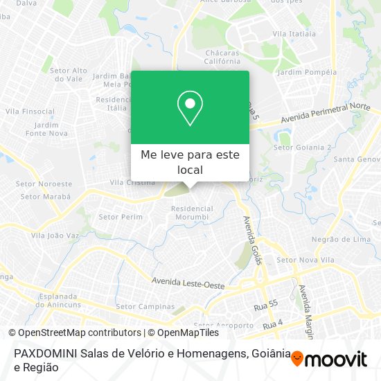 PAXDOMINI Salas de Velório e Homenagens mapa