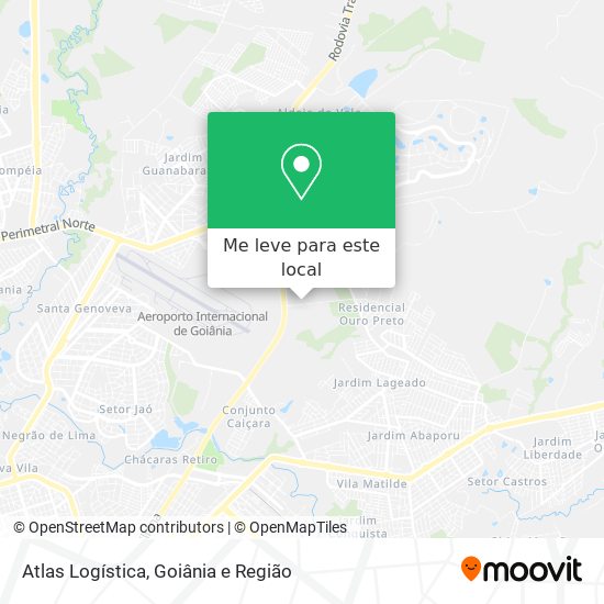 Atlas Logística mapa