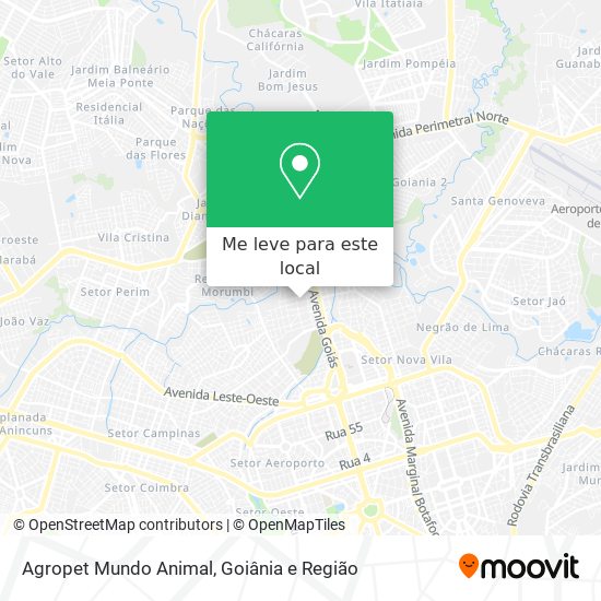 Agropet Mundo Animal mapa
