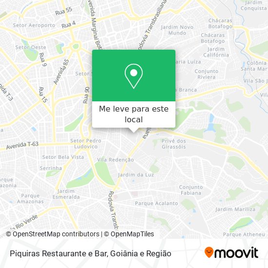 Piquiras Restaurante e Bar mapa
