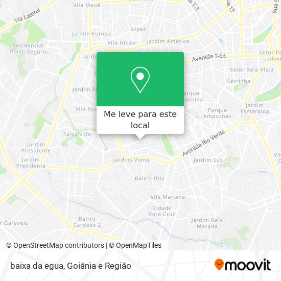 baixa da egua mapa