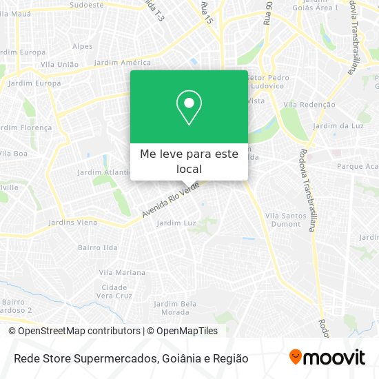 Rede Store Supermercados - Av. Rio Verde, 2574