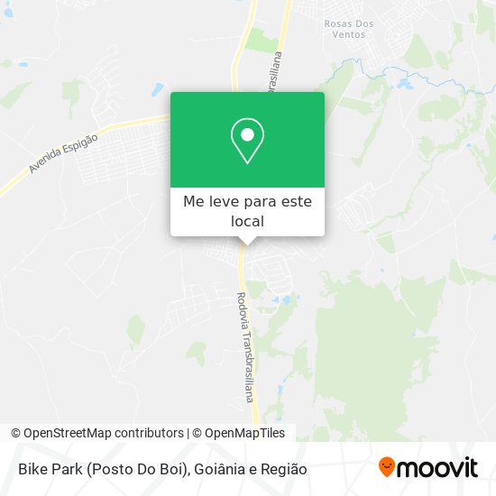 Bike Park (Posto Do Boi) mapa