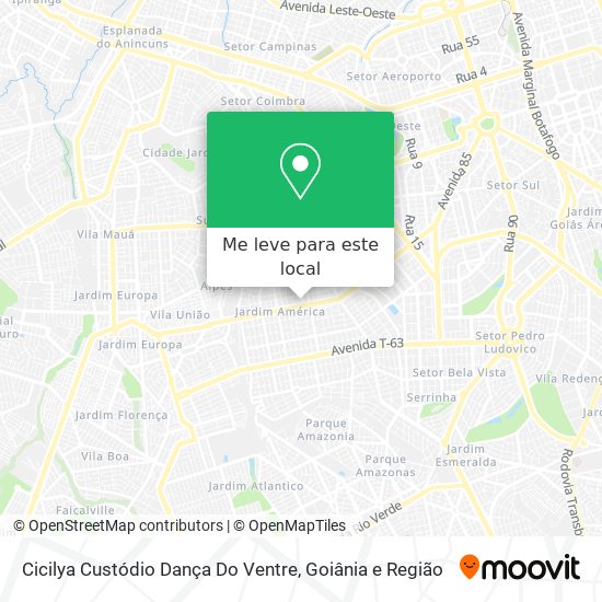 Cicilya Custódio Dança Do Ventre mapa