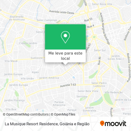 La Musique Resort Residence mapa