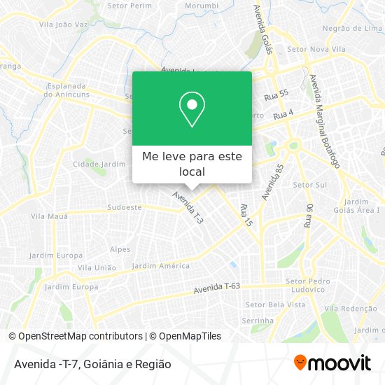 Avenida -T-7 mapa