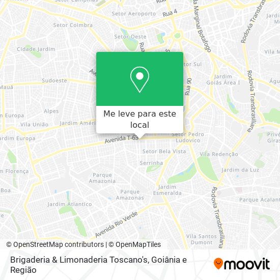 Brigaderia & Limonaderia Toscano's mapa