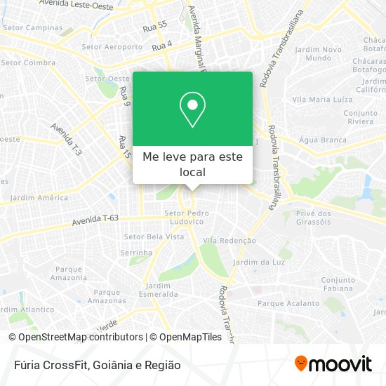 Fúria CrossFit mapa
