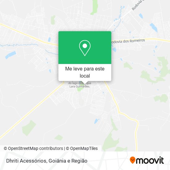 Dhriti Acessórios mapa