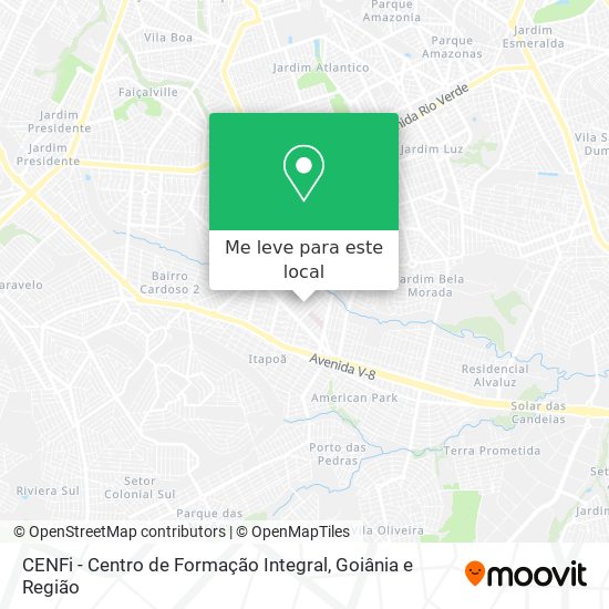 CENFi - Centro de Formação Integral mapa