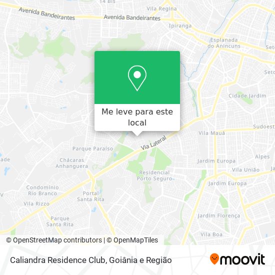 Caliandra Residence Club mapa