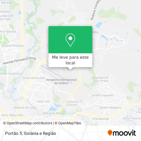 Portão 5 mapa