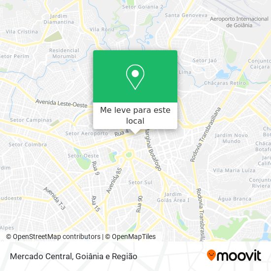 Mercado Central mapa