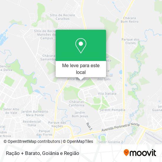 Ração + Barato mapa