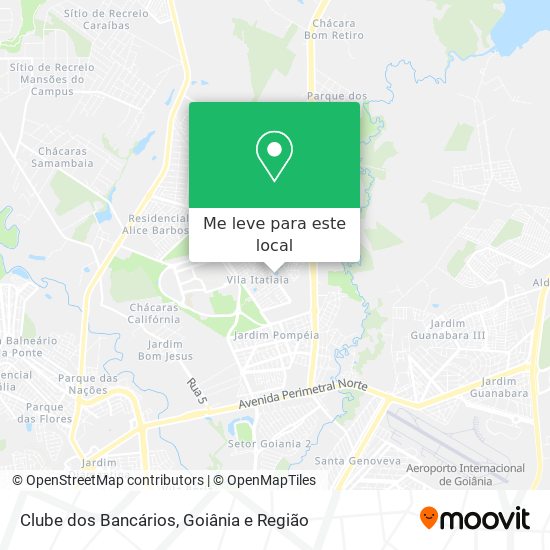 Driving directions to Clube dos Bancários Goiânia, 454 Av. Planície, Goiânia  - Waze