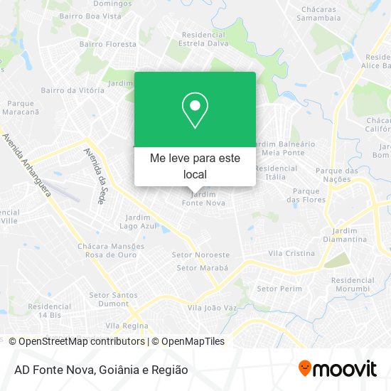 AD Fonte Nova mapa