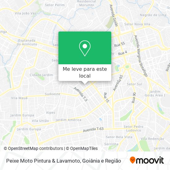 Peixe Moto Pintura & Lavamoto mapa
