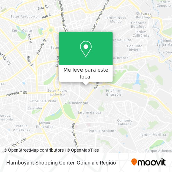 Flamboyant Shopping Center mapa