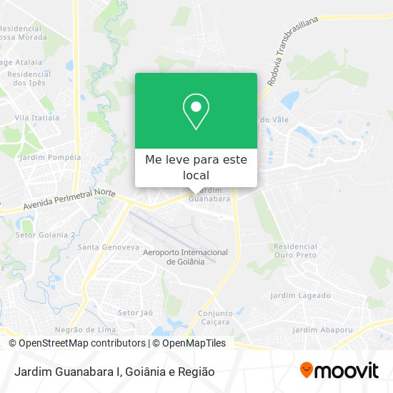 Jardim Guanabara I mapa