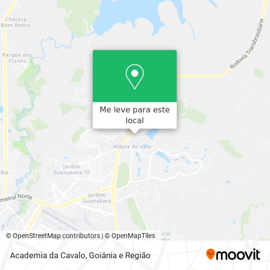 Academia da Cavalo mapa