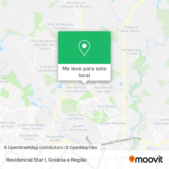 Residencial Star I mapa