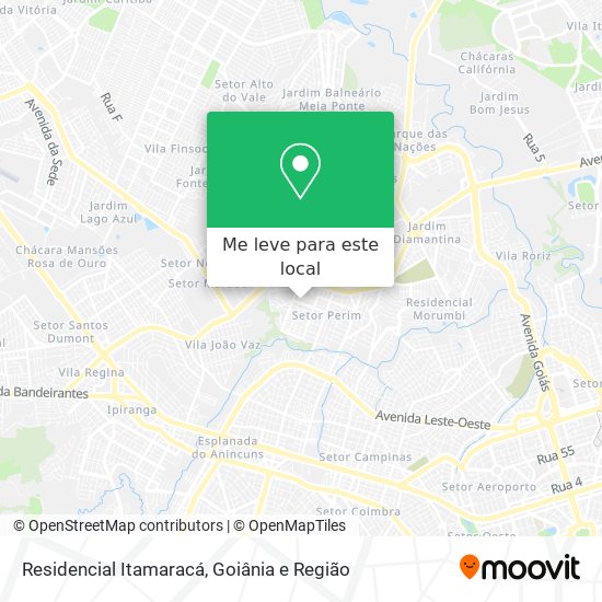 Residencial Itamaracá mapa